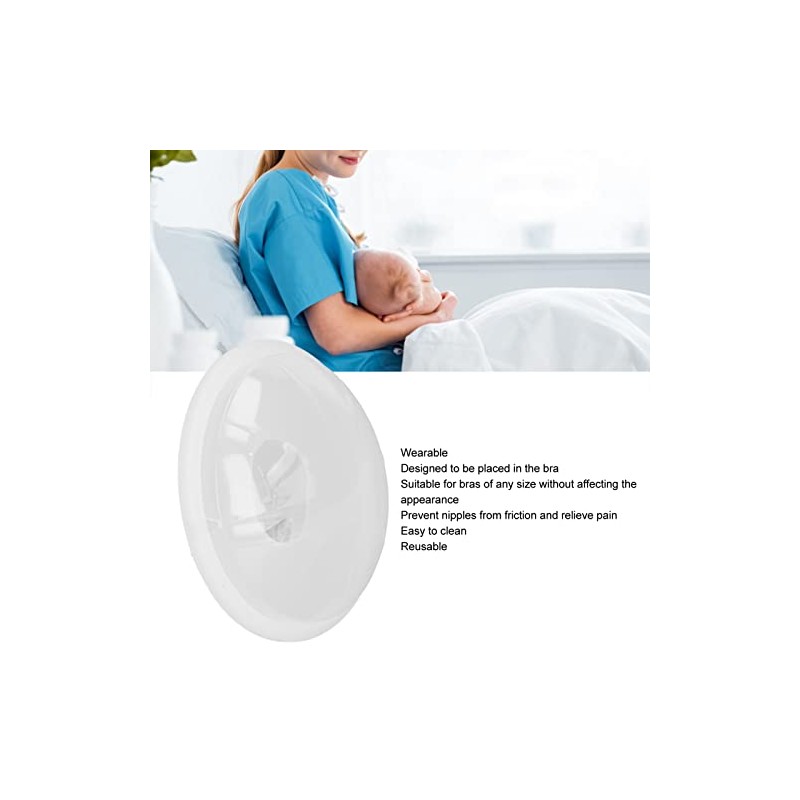 Recolector de Leche Materna, 2 Tazas de Silicona Reutilizables para