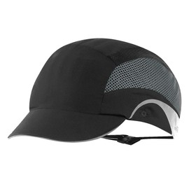 HardCap Aerolite 5cm Short Peak - Black (JSP AAF000-001-100)