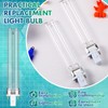 Qualirey 2 Pcs 9 Watt UV Bulb Replacement for Pond