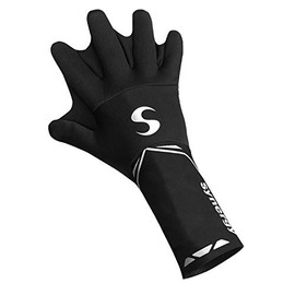 Synergy Neoprene Thermal Swim Gloves (Medium, Swim - Blue)