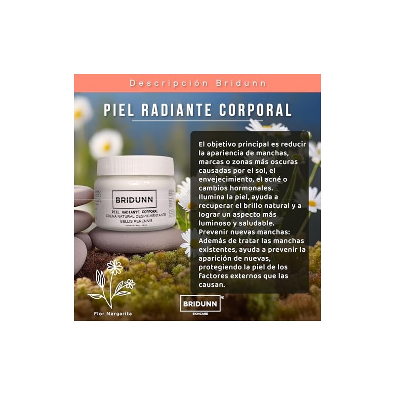 Crema Corporal Aclarante Y Despigmentante Para Cuerpo 150 Ml