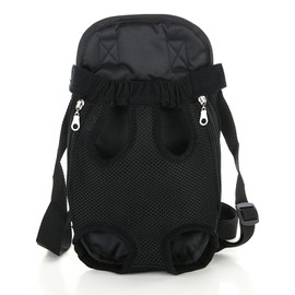 CATELL Cat Backpack, Breathable Carry Bag Cat Up to 5.5 kg Adjustable Legs Out Cat Backpack with Zip Velcro Fastening Foldable Pet Backpack for Small Dogs Bibs Puppies