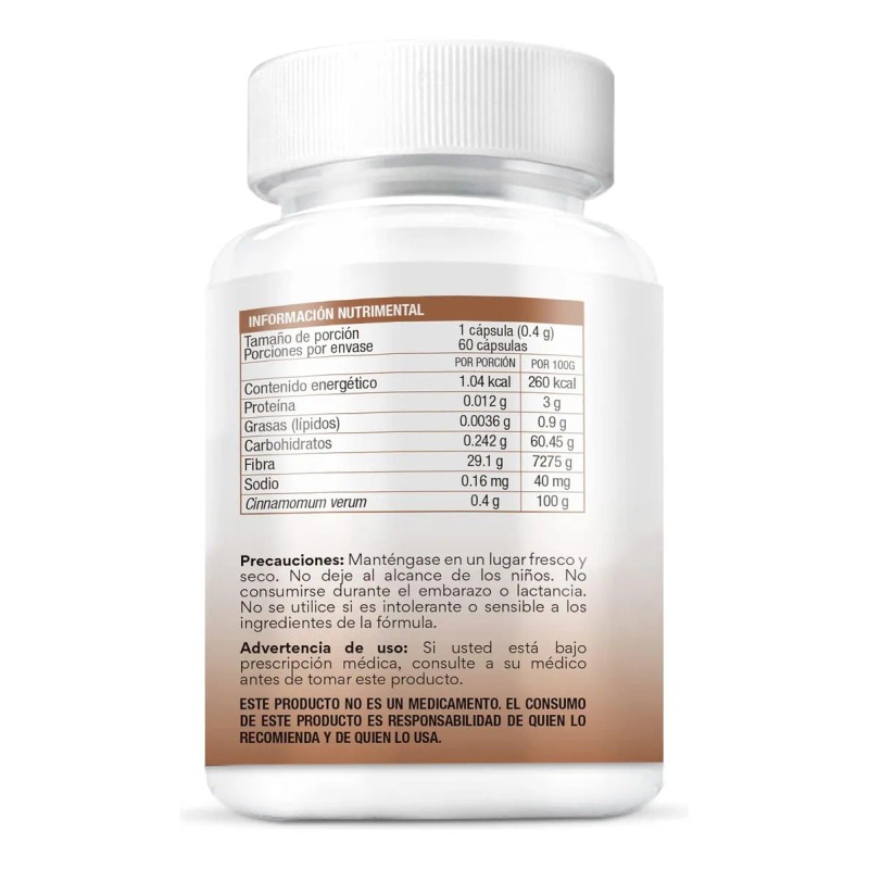 Bio B 3 Pack De 60 Cápsulas Canela