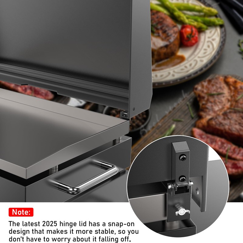 Hinged Lid for Blackstone Griddle 36 inch Griddle, Griddle Grill
