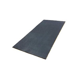 SoleTech Mini-Check Rubber Sole-Guard Soling Sheet, Black, 5 Iron