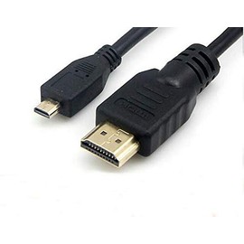 Replacement Compatible High-Speed Micro HDMI (Type D) to HDMI (Type A) - Lead for Connecting NIKON Cameras to TV, HDMI Port - Premium Gold Quality Cable - Audio & Video - Supports 3D, 4K, 1440p