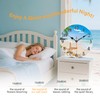 Toudorp 14 Inch Coastal Ocean Wall Clock with Seashell Design