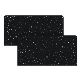 ZATOOTO Sun Protection Car Curtain - Car Privacy Window Magnetic for Baby, Children, Curtains Side Window for UV Protection, Blackout, 100 x 50 cm, Black, Large, Pack of 2