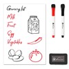 Vinsani Whiteboard A4 Size - Make Notes, Lists, Memos, Menus.