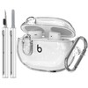 for Beats Studio Buds/Studio Buds Plus Case Cover Clear 2021/2023