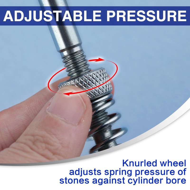 SPEEDWOX Engine Cylinder Polishing Tool, Engine Cylinder Horn Tool, Adjustable