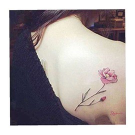 셀러버디C 30 Types of Lovely Watercolor Tattoo Stickers - Temporary Tattoos wxy946