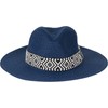 styleBREAKER 04025046 Women's Panama Sun Hat Plain with Fabric Hat