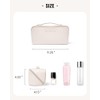 Travel Makeup Bag,Large Capacity Cosmetic Bags for Women,Waterproof Portable Pouch