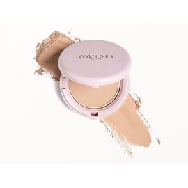Wander Beauty Women's Wanderlust Powder Foundation, Light Medium, Tan, 0.3 Ounce