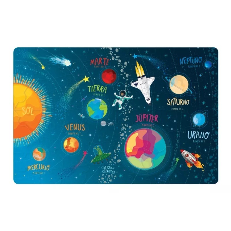 Novelty Rompecabezas Novelty Sistema Solar Del Espacio Gigante 5