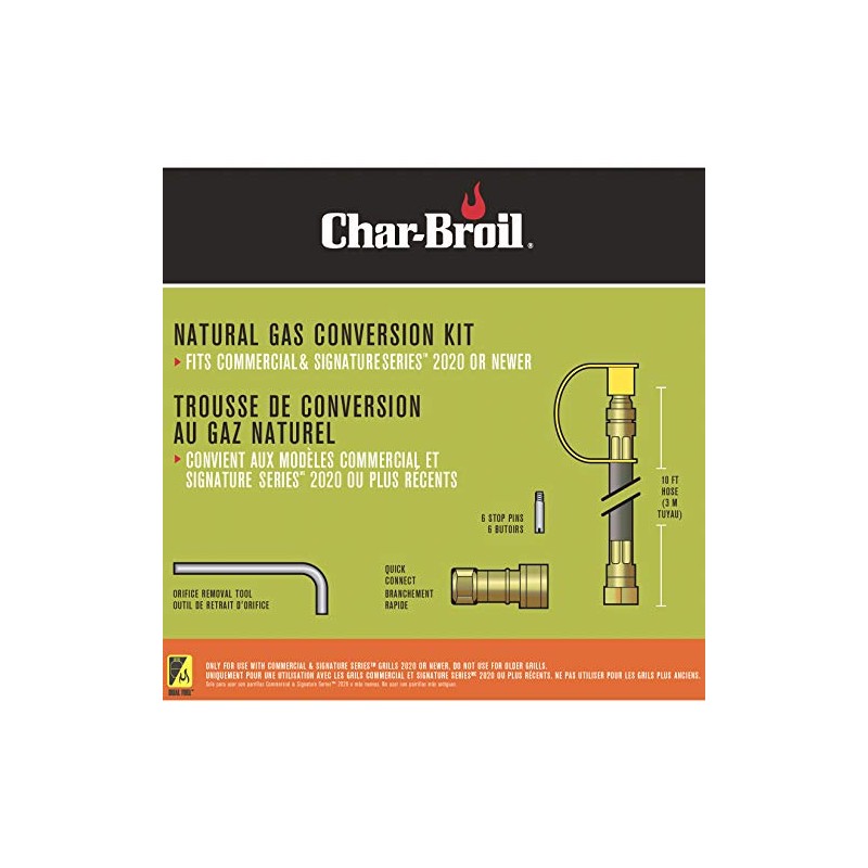 Charbroil Natural Gas Conversion Kit, 2020 and Newer - 8216842R04