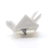 ReplacementScrews White Shelf Support Pins Compatible with IKEA Part 101558