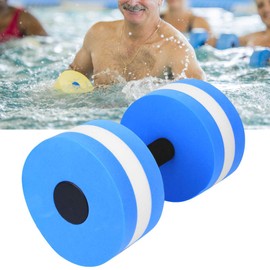Keenso Pesas Acuáticas,Pesas para Natacion Pesas para Agua con Mancuernas Equipo de Gimnasia Flotante(Azul Blanco)