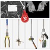 Telescoping Magnetic Pickup Tool 20 Lbs Magnet Extension Tool Telescoping