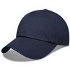 [GADIEMKENSD] Plain Baseball Cap, 100% Premium Washed Cotton, Unstructured Unisex,