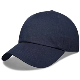[GADIEMKENSD] Plain Baseball Cap, 100% Premium Washed Cotton, Unstructured Unisex, navy