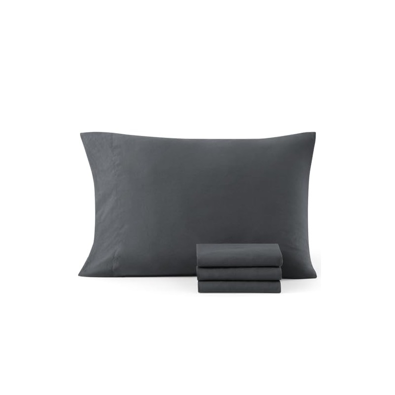 Casa Platino 4 Pack Pillow Cases - Standard Size 50x75
