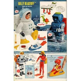 Hollywood Icons Vintage Major Matt Mason Toy Ad Reproduction Print Advertising 17x12