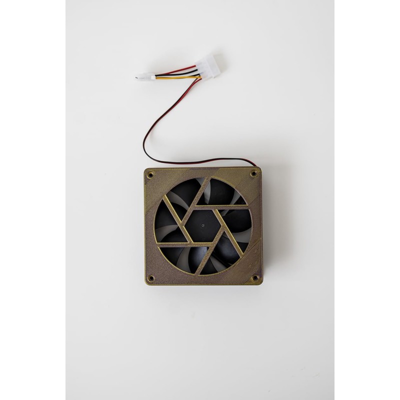 Generisch Lüfterabdeckung „Aperture Square“ – Fan Grill 120mm / 140mm