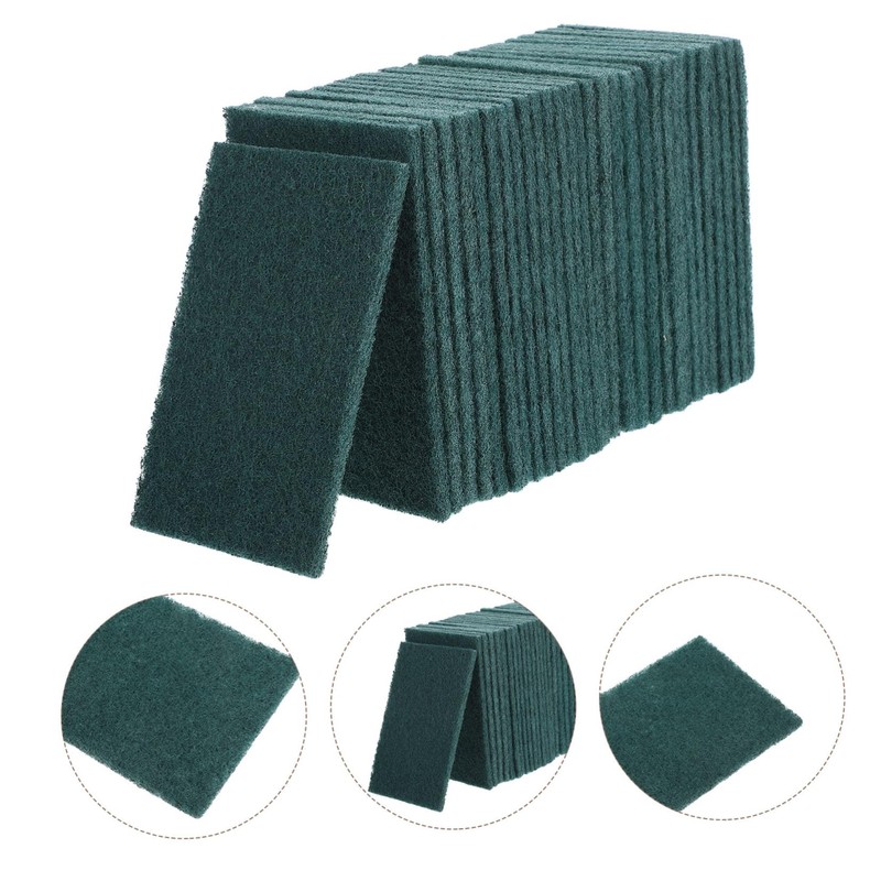 ULTECHNOVO 30pcs Reusable Kitchen Dish Brush Non Scratch Scrubbing Pads