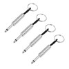 4Pcs Key Holder for Marshall, Guitar Plug Keychain Creative Amp