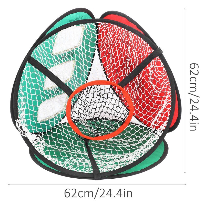 Portable Golf Training Chipping Net Three Sided Hitting Practice Net