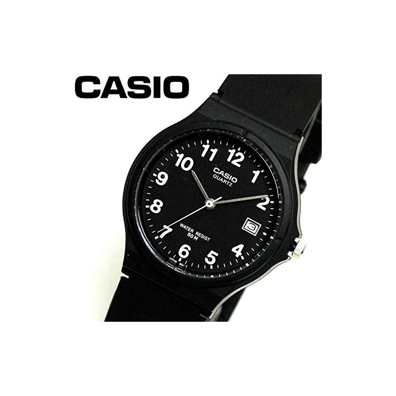 Casio MW-59-1B, Black, Modern