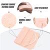 Inmorven Exfoliating Back Scrubber with Handles, Nylon Back Exfoliator, Two