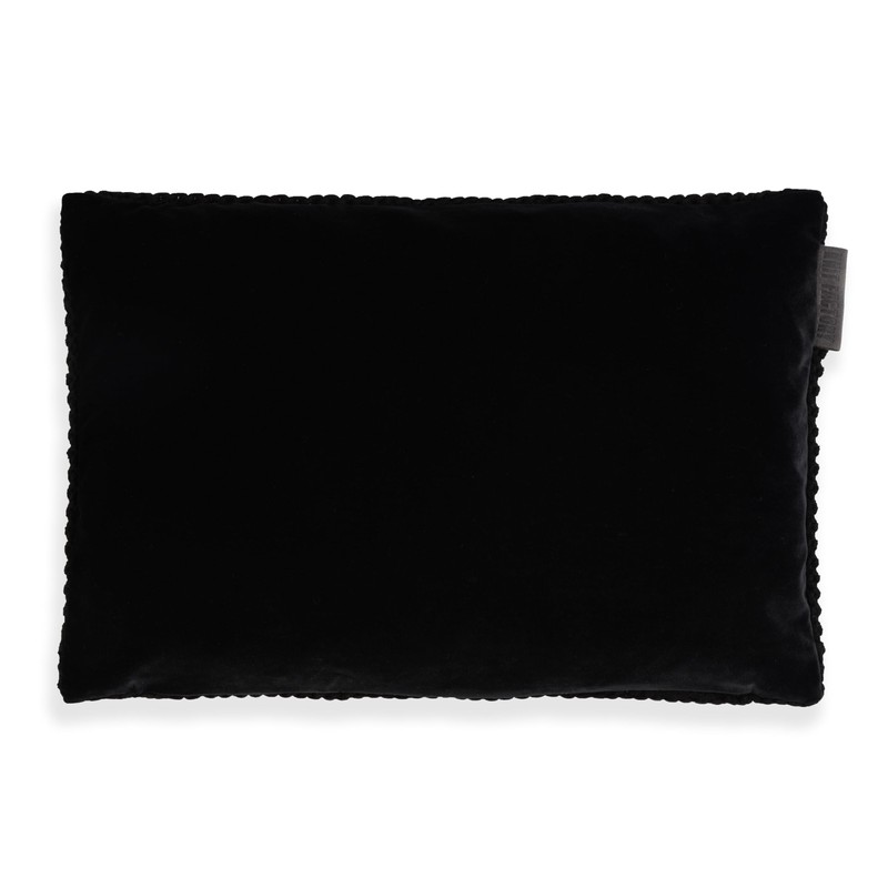 Knit Factory - Vinz Cushion - Black - 60 x