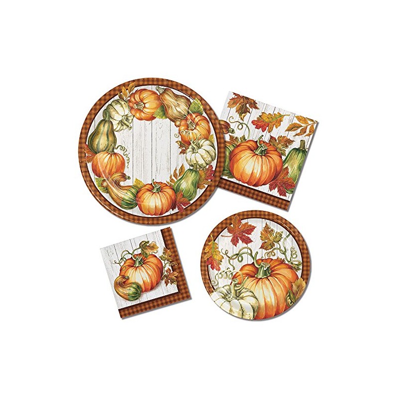 Creative Converting Party Creations Paper Napkin, Harvest Plenty