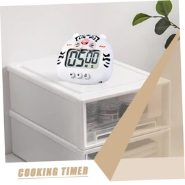 GRIRIW Kitchen Timer Compact Mechanical Cooking Timer for Home and Study Visual Countdown Reminder for Baking Frying and Boiled Eggs and Lightweight Design Cartoon