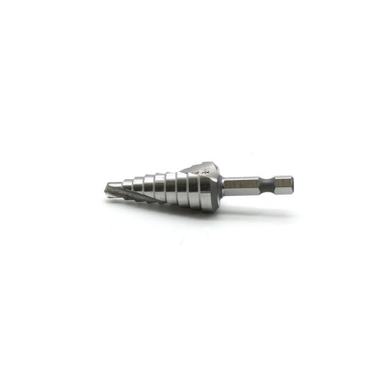 TEMO M35 Cobalt Spiral Flute Type Step Drill, 9 Size