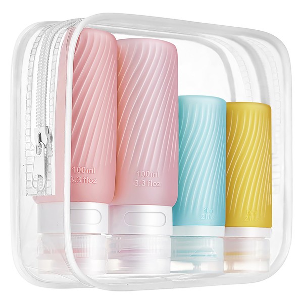 Travel Size Toiletries - TSA Approved Travel Bottles for Toiletries,