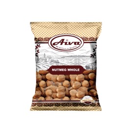 AIVA Nutmeg (Jaiphul) Whole Natural Spice | Vegan | NON-GMO | Indian Origin - (400gm ( 14 Ounce ))