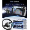 Orderich Double Din Car Radio with Bluetooth iOS/Android Mirror Link,