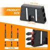 Upgrade Universal Fit Magnetic Drill Bit Holder, Secure Mounting on