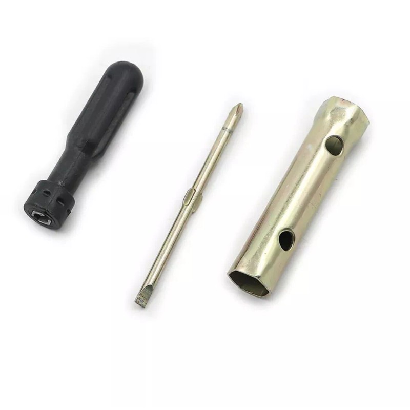 Motorcyco Motorcycle Hand Tool Kit Spark Plug Spanner Wrench Socket