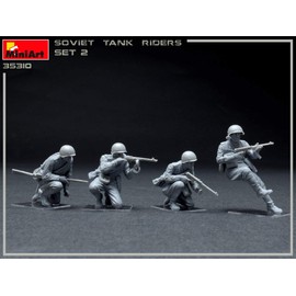 Mini Art MIA35310 Tank MiniArt 35310 1:35 Figure Sov. Infant. Mitfah. Set 2 (4) Faithful Replica Model Building Plastic Model Kit Diorama Kit Plastic Model Making Various