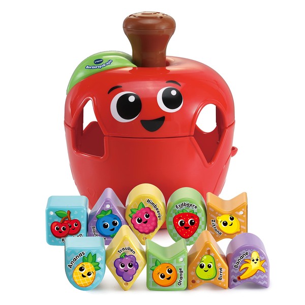 Vtech Baby Sorting Fun Apple - Plug-in Game with Learning