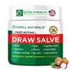 Owell Naturals Drawing Salve Ointment with Pure Shea Butter, for