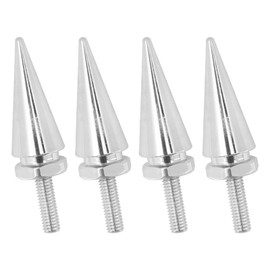 Windshield Trim Bolts Fairing Screws Motorcycle Windscreen Spike Bolts Kit Fit for Harley Road Glide 2015-2023 4 PCS (Chrome)