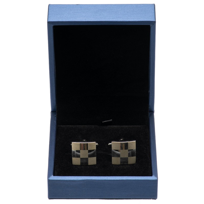 Giftop PU Leather Small Cufflink Gift Box Jewelry Display Case