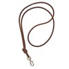Logan Whistles Lamb Nappa Leather Lanyard with Brass Clip, Light