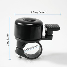 Bicycle Bell Alloy Horn Cycling Bike Horn Sound Alarm Safety Warning Cycling Handlebar Metal Ring Call Bike Accessories